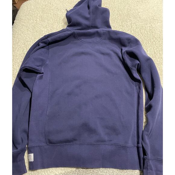 Cuffy's Men's Size Medium Cape Cod Hooded Full Zip Sweatshirt Blue - Picture 2 of 11